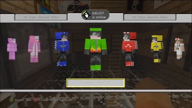 Minecraft Xbox 360 Skin Pack 1 - New DLC (Picking a new skin) смотреть онлайн