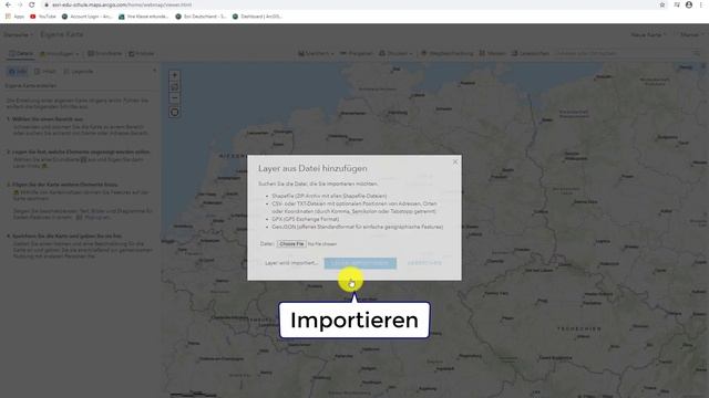 Die 7 ersten Schritte mit ArcGIS Online - Schritt 4.2: Daten aus Excel in einer Karte darstellen смотреть онлайн
