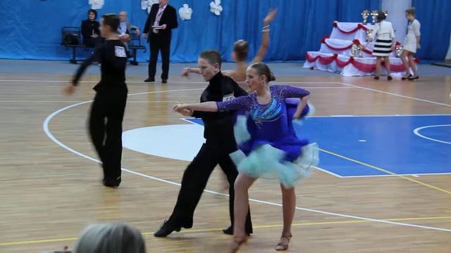 Первенство Московской Федерации Спортивного Танца. Евтушенко-Потерина. Латина. 1/2 финала. Ча-ча-ча смотреть онлайн