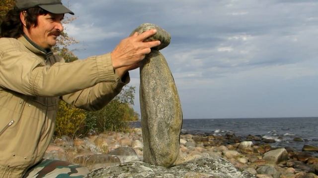 Каменные фигуры из валунов - занятие для души и тела смотреть онлайн