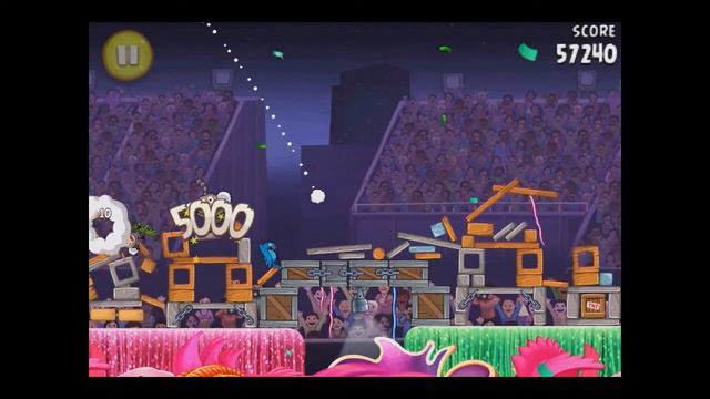 Angry Birds Rio Carnival Upheaval Level 8-4 3 Stars Walkthrough смотреть онлайн