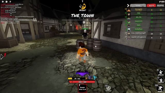 Aku Jadi Vampire Makan Darah Manusia!!! [Vampire Fighters] (Roblox Malaysia) смотреть онлайн