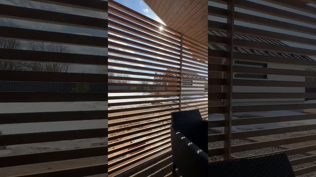 Ограждение террасы #терраса #каркасныйдом #кскдом