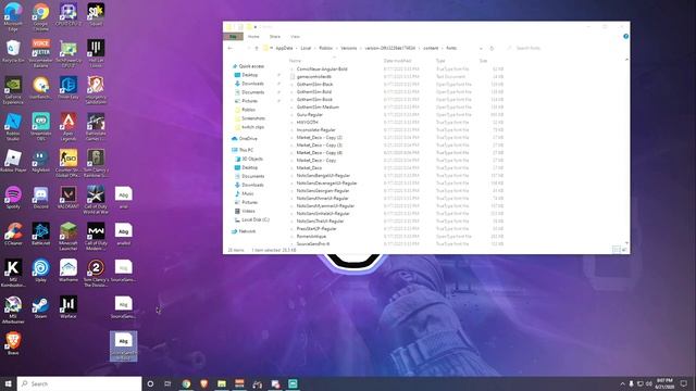 HOW TO CHANGE FONTS ON ROBLOX! WORKING 2020! смотреть онлайн
