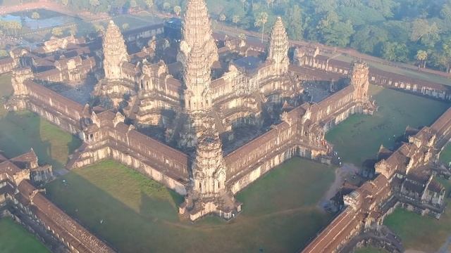 Angkor Wat Cambodia from the sky | 2018 смотреть онлайн