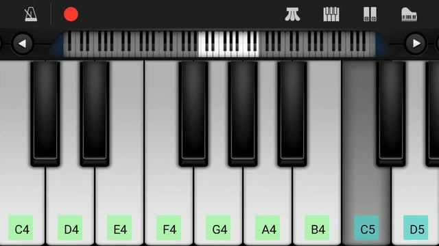 Radhakrishna flute tune on piano ||radhakrishna || starbharat || Radhakrishna tune chords|| смотреть онлайн