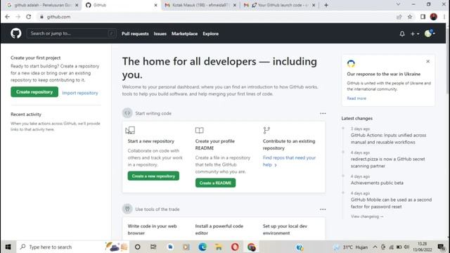 Cara Membuat Akun Github dan Upload File ke Github | Terbaru смотреть онлайн