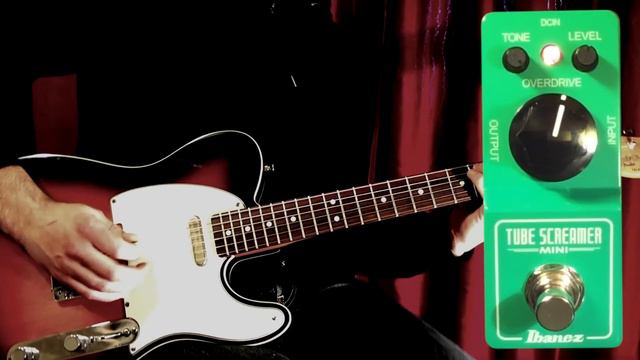 Ibanez Tube Screamer Mini demo смотреть онлайн