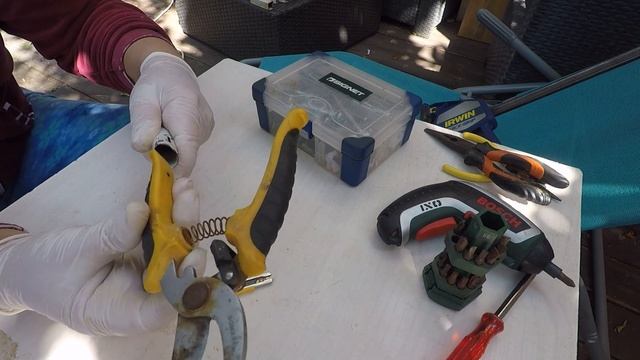 #DIY - Секатор на штанге. Делаю из подручных средств. смотреть онлайн