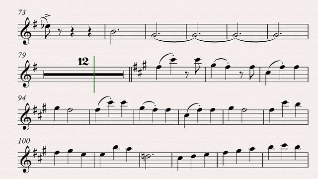 Favourite Things Tenor Sax Clarinet Backing Track and Sheet Music - Full Orchestra смотреть онлайн