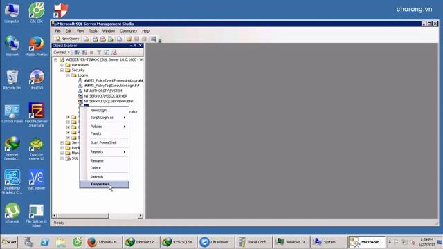 [chorong.vn] - Hướng dẫn lấy lại mật khẩu user sa trong SQL Server 2008 смотреть онлайн