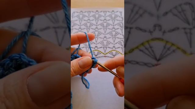 Вязание крючком. Как научиться читать схемы. Урок 1 смотреть онлайн