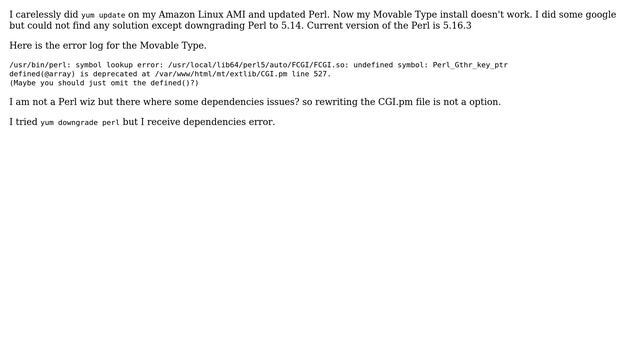 Downgrade Perl 5.16 to 5.14 смотреть онлайн