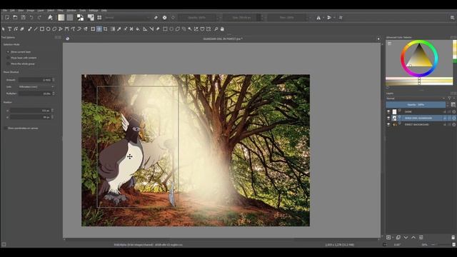 LAYERS!!! An overview + explaining merging layers vs flattening an image! смотреть онлайн