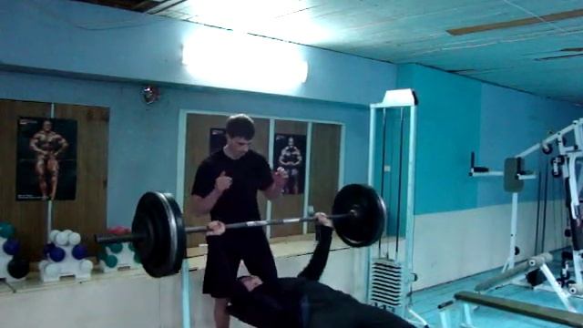 Жим лёжа (110 кг) смотреть онлайн