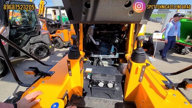 Первый в России телескопический мини погрузчик- Bawoo BSL 350EX!