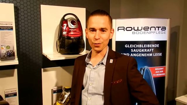 Staubsauger der Marke Rowenta auf der IFA 2015 смотреть онлайн