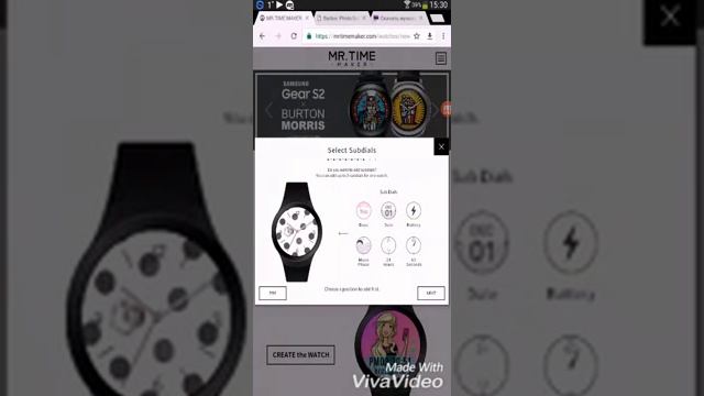Как я делаю циферблат для Samsung Gear S2 смотреть онлайн