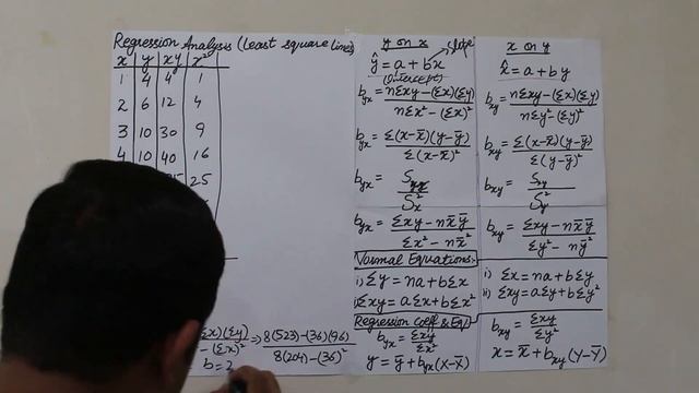 Regression y on x and x on y By Sir Tanveer смотреть онлайн