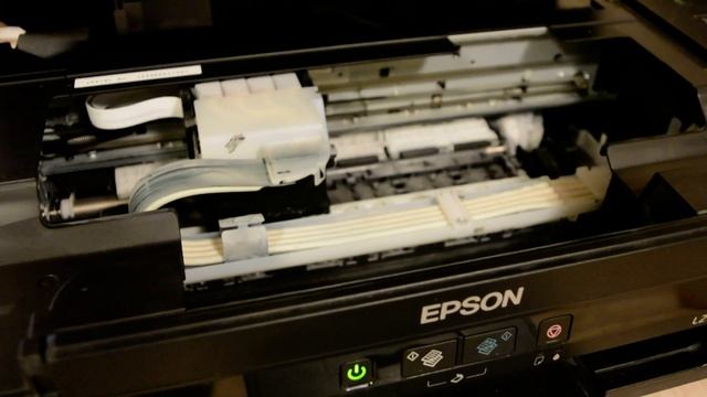 Epson L210 - фатальная ошибка 0AH (CR load position excess load error), мигают все три индикатора смотреть онлайн