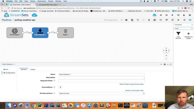 weather API pipeline to MySQL with StreamSets Data Collector смотреть онлайн