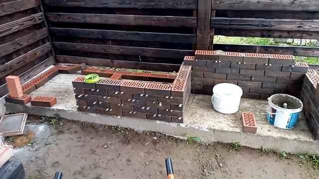 Уличная печь под казан из кирпича для дачи смотреть онлайн