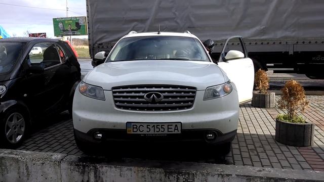 infiniti fx45- drl fog led смотреть онлайн