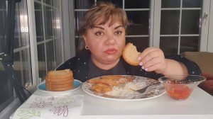 MUKBANG/КУРИЙНАЯ ГРУДКА🍽МУКБАНГ Наталия Курбанова Испания Мукбан