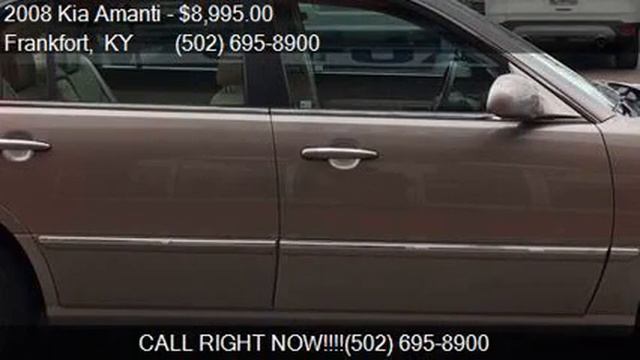 2008 Kia Amanti Base 4dr Sedan for sale in Frankfort, KY 406 смотреть онлайн