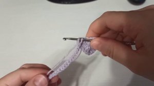 Повязка на голову крючком для зайки и других игрушек. #одеждадлякукол  #вязаниекрючком