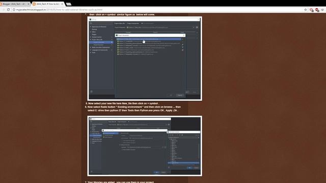Part 1 # How to Add Extenal Libraries such as Matplotlib , numpy etc in PYCHARM смотреть онлайн