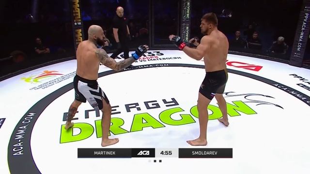 ACA 132: Михал Мартинек vs. Денис Смолдарев | Michal Martinek vs. Denis Smoldarev смотреть онлайн