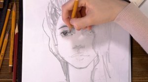 Как нарисовать лицо девушки поэтапно карандашом | Видео уроки рисования для начинающих.