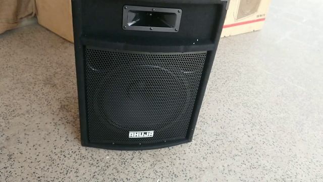 AHUJA SRX-220 PA SPEAKER SYSTEM UNBOXING & REVIEW смотреть онлайн