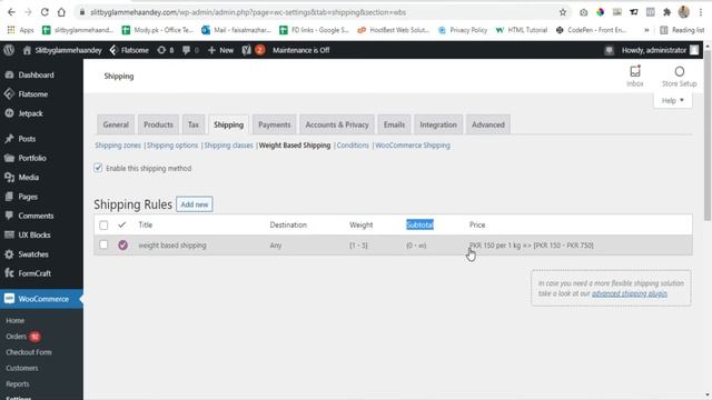 Woocommerce Shipping Charges By Weight in Urdu/Hindi | Weight Based Shipping Woocommerce Plugin смотреть онлайн