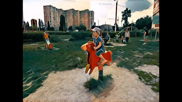 Детские фотографии через Призму - обработка фото призма (приложение фото обработка prisma) смотреть онлайн