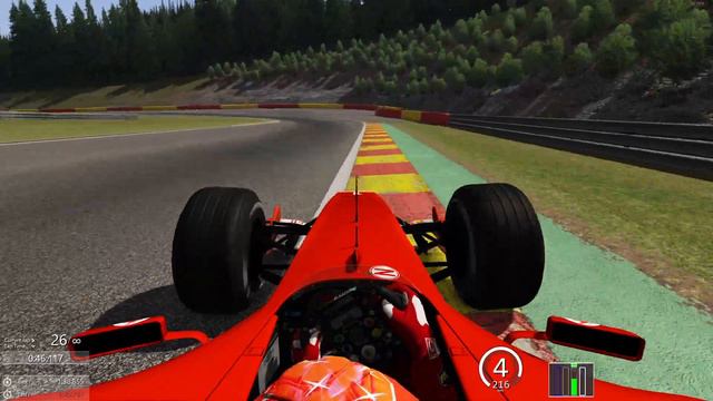 Assetto Corsa - Spa - F2004 - Hotlap 1:38.715 смотреть онлайн
