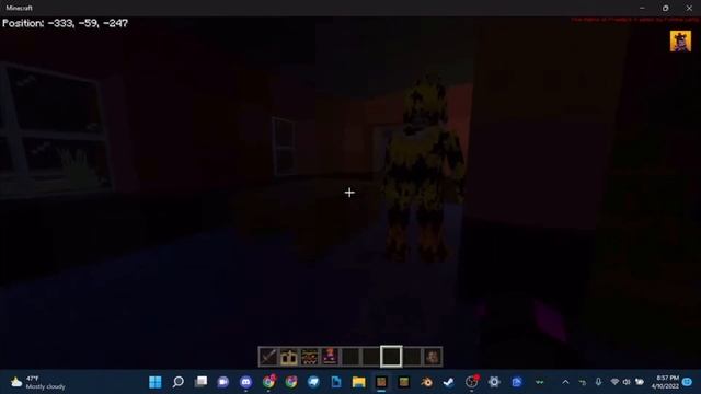 Reviewing My Fnaf 4 Addon (Minecraft Bedrock/pocket Edition)