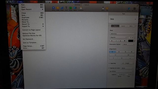 Convert a Pages Document to PDF on Mac смотреть онлайн