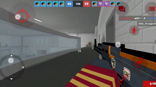 играю в Block strike(командный бой) смотреть онлайн