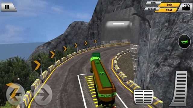 Offroad Oil Tanker Transport Truck Driver 2020 | Offroad Oil Tanker game Android Gameplay 2020 смотреть онлайн