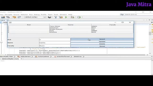 Database -2 - INSERT and DELETE in MySQL | JTable #9 @AmitRanjan смотреть онлайн
