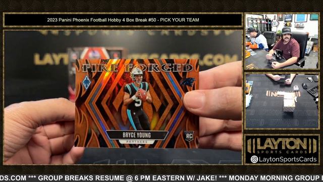 2023 Panini Phoenix Football Hobby 4 Box Break #50 смотреть онлайн