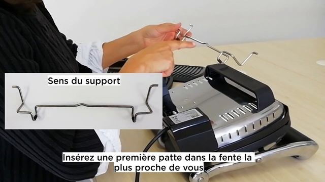 Installation Du Support De Plaques à Gaufres