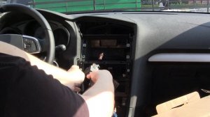 Установка магнитолы в новый Citroen C4