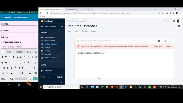 Final Year Java System Project/ Android Studio Project with Firebase for Computer Science Students смотреть онлайн