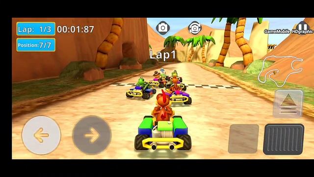 Top 12 Best KART RACER 2023 Game Android iOS (Offline Online Real time multiplayer) смотреть онлайн