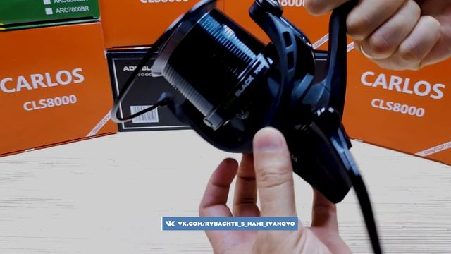 Обзор карповой катушки с быстрым фрикционом KAIDA ADN BLACK. Лучшая карповая катушка от KAIDA.