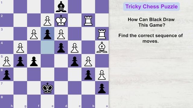 Chess Puzzle to See if YOU HAVE TALENT! The HARDEST Puzzle in Chess Ever! смотреть онлайн