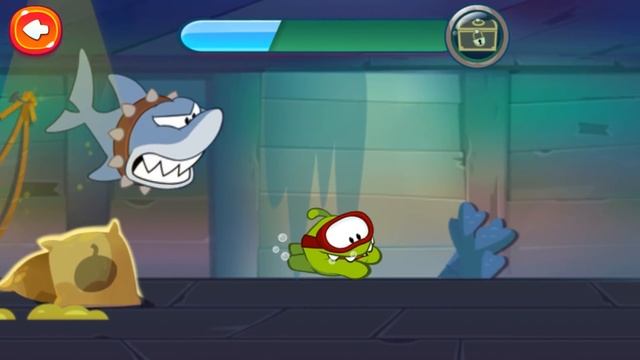 Детский уголок/Kids'Corner Ам Ням - Затонувший Корабль обзор Интерактивной детской книжки смотреть онлайн